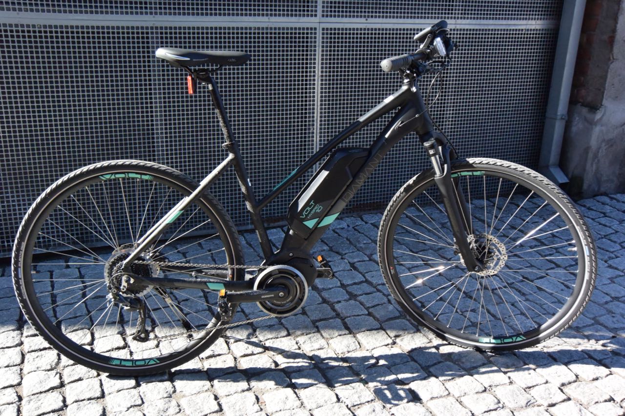 Test av Diamant Volt 10 | Test elsykkel | Elsykkel Diamant | Volt Classic el sykkel | Sykkel | Svart