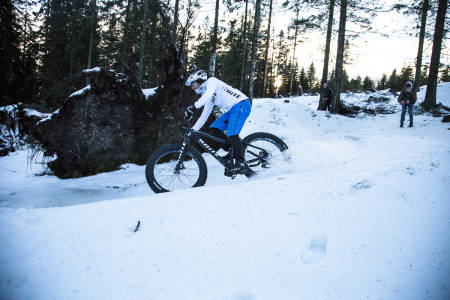 TALSMANN FOR DE FETE: Terrengsykkels Kristoffer Kippernes har tatt på seg programlederrollen. Bilde: Christian Nerdrum