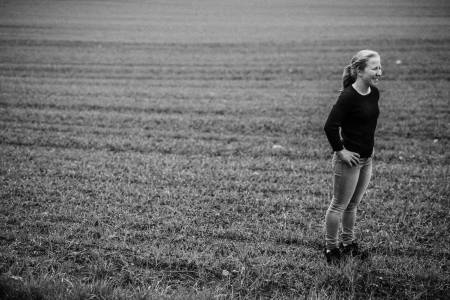 OPP OG FREM: Helene Marie Fossesholm er et av de største terrengsykkel-talentene i Norge.