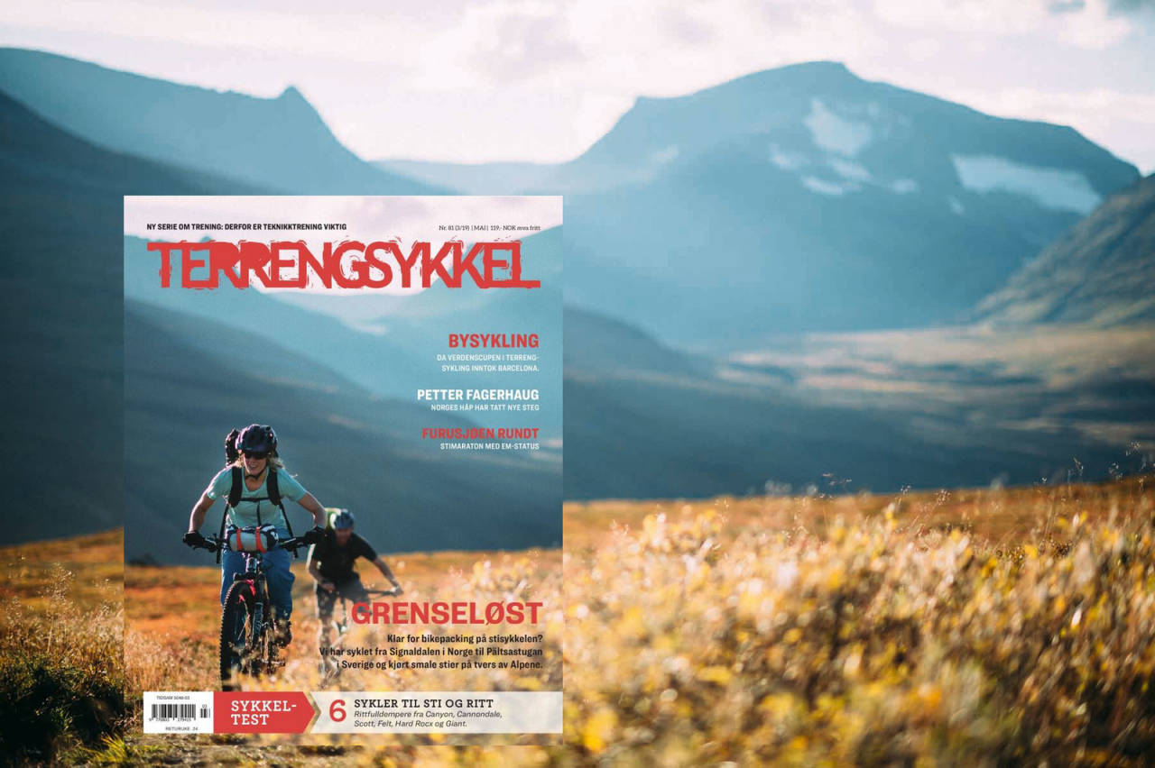 Et Terrengsykkel-abonnement gir deg overblikk og innsikt om alle former for terrengsykling. Du kan forvente utfyllende intervjuer, guider og tester om elsykkel, enduro, bikepacking, stisykling og grussykling.