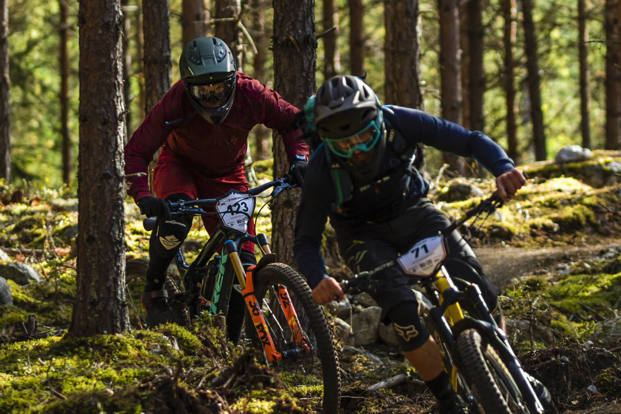 Nesbyen Enduro var tidenes første NM i grenen. Foto: Snorre Veggan