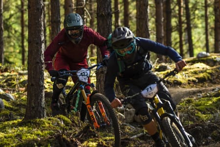 Nesbyen Enduro var tidenes første NM i grenen. Foto: Snorre Veggan