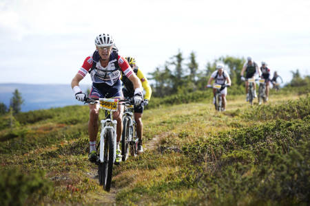 KLASSEVINNER: Ole Kristian Sørland vant menn 40-49 i UltraBirken (foto: Kristoffer H. Kippernes)