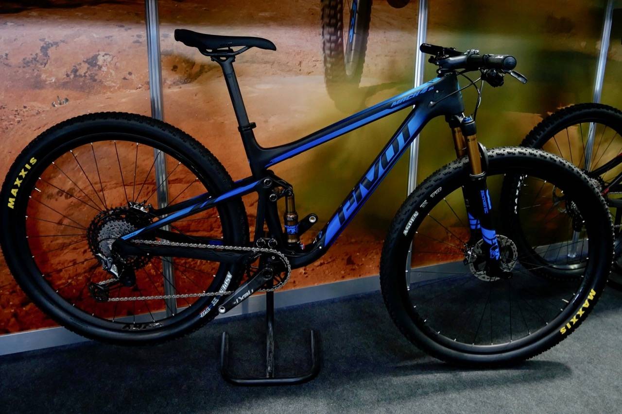 NY RITTSYKKEL: Pivots nye Mach 4 SL var representert på Eurobike