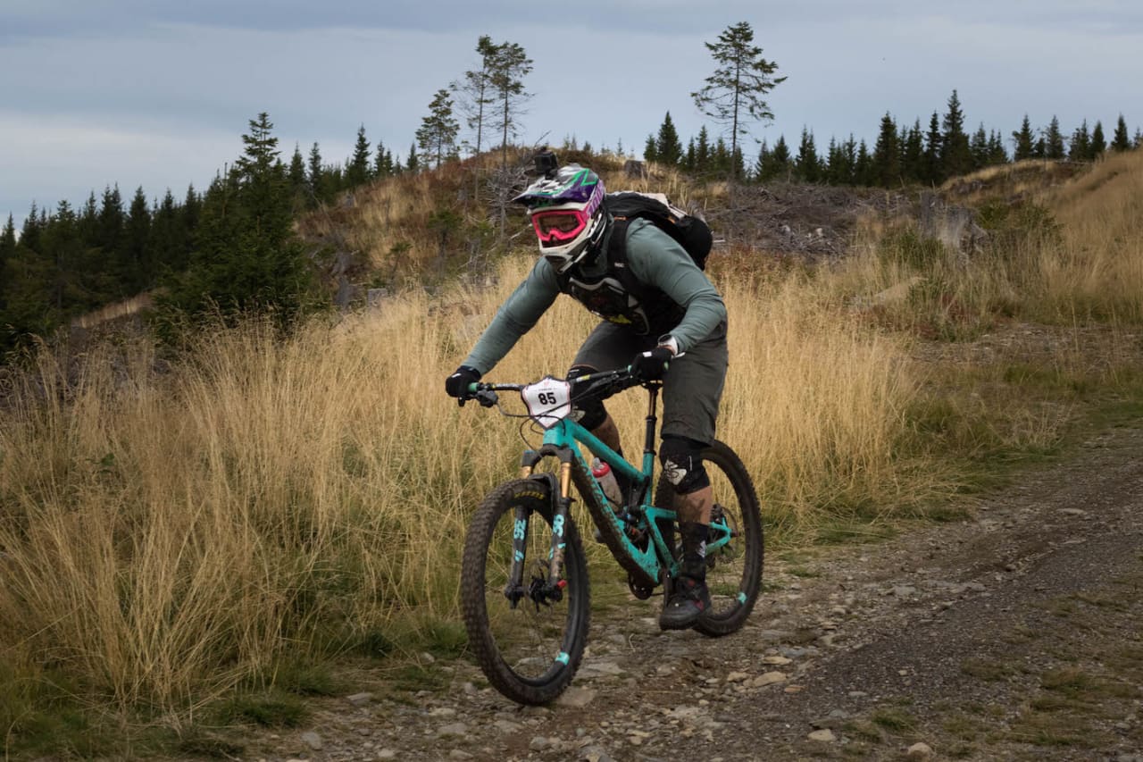 André Aamodt i fint driv på lørdagens 80/20-finale. Foto: Aurora Schjølberg