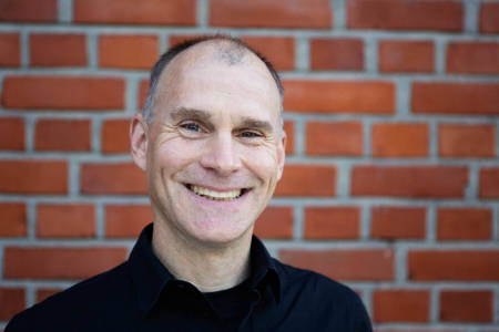 Vidar Gundersen, som er ansvarlig for vernesaker og ferdselsrettigheter i NOTS, fikk hederlig omtale under IMBA Europe-konferansen i Danmark. Foto: Kristoffer Kippernes