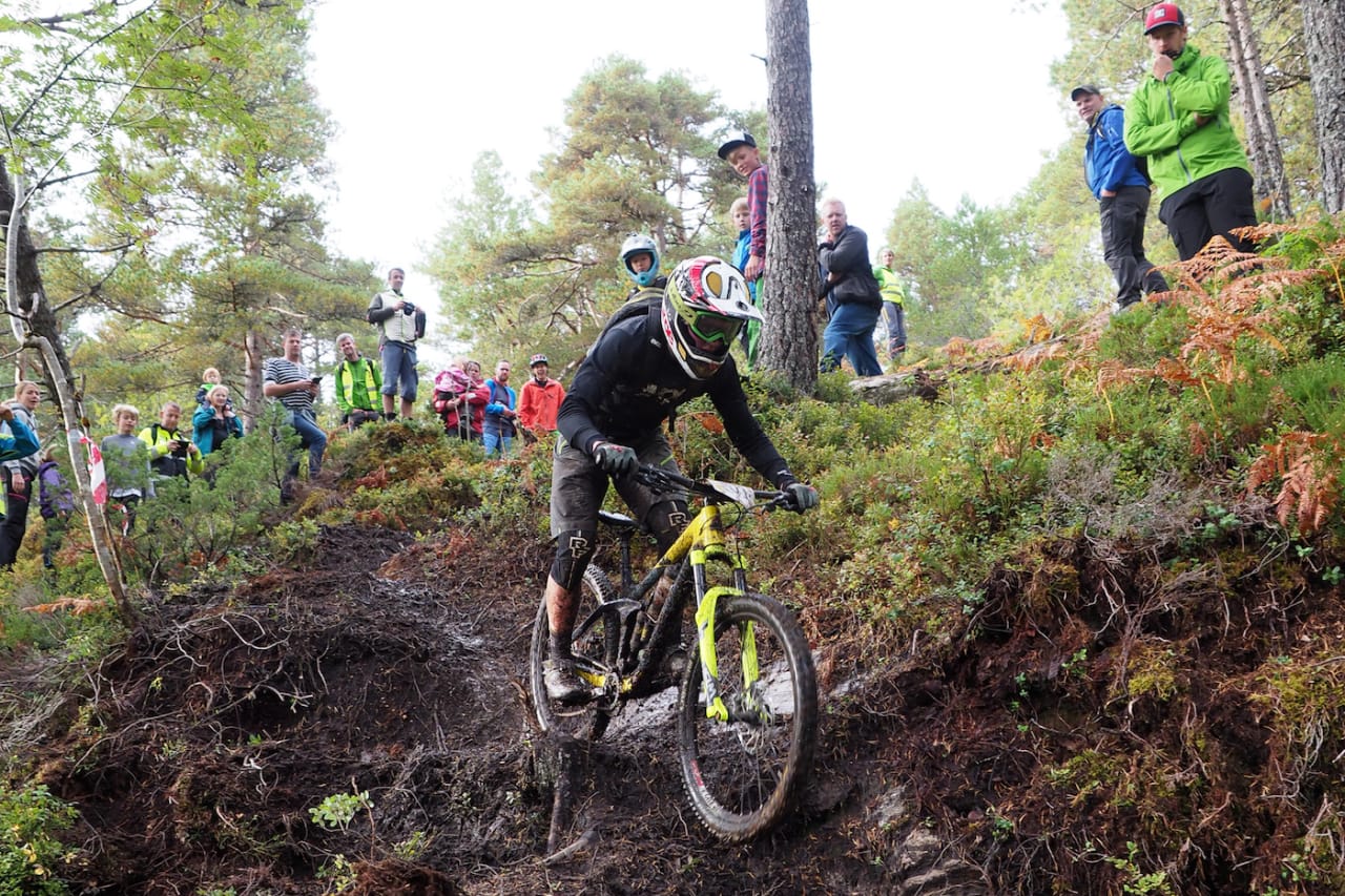 Det er viktig at enduromiljøet organiserer seg slik at det opprettholdes et ritt- og aktivitetstilbud gjennom hele sesongen. Her fra Frei enduro 2017. Foto: Jonas Båfjord Holten