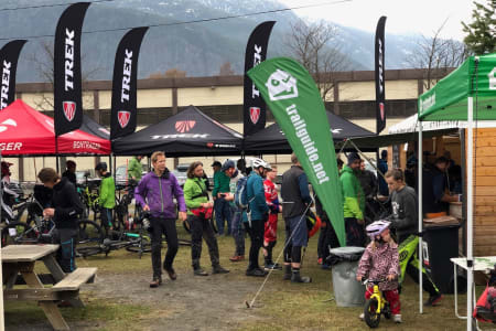 Til tross for at været ikke viste seg fra sin beste side, ble det nok et år med økning for Nesbyen Trail Camp. Foto: Knut Lønnqvist