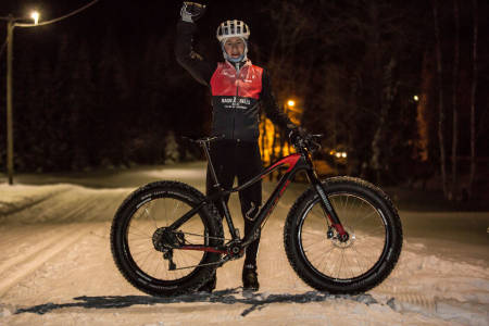 William Handley utklasset feltet i Natthauer’n tirsdag kveld. Foto: Svenn Fjeldheim