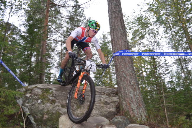 Erik Hægstad vant Norgescupfinalen i rundbane 2019, som gikk i Halden i september. Halden arrangerer Norgescupfinalen også i 2020. Foto: Vegard Utne