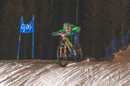 William Scheele syklet i klassen M15-16. Foto: Morten Dodson