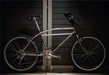 TILDIG UTE: En original Gary Fisher Clunker fra slutten av 70-tallet. Foto: Kristoffer H. Kippernes