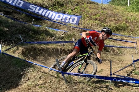 Martin Siggerud kom på tiendeplass i U23-VM i Canada fredag kveld. Foto: Eddy Knudsen Storsæter