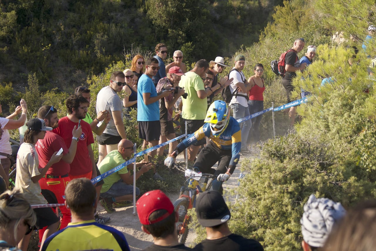 Zakarias Blom Johansen får Finale Ligure som base for å kunne satse enda hardere på Enduro World Series 2019. Her fra fjerde etappe i EWS Finale Ligure sist helg. Foto: Bjørn Blom Johansen