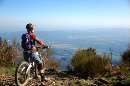 KATALANSKE HØYFJELL: Trude fikk en bonusdag på sykkelen mens Kaja lå syk. Ingen gæern bonus. Alle foto: Kaja Marienborg.