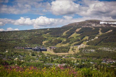 IKKE BARE OM VINTEREN.: Når snøen smelter avdekkes et stort nettverk av stier i Trysil. Foto: Snorre Veggan