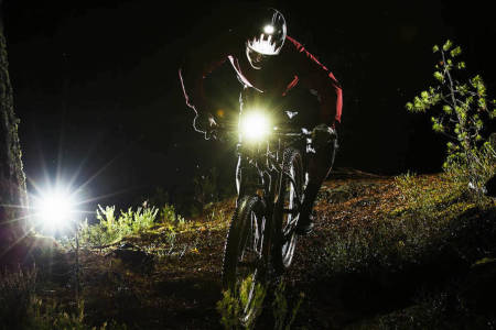 sykkellykt terrengsykkel lumens styrke