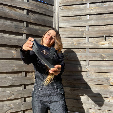 VERDENSMESTER: Fjorårets EWS-vinner Isabeau Cordurier fronter Ride Concepts satsing på enduro i 2020. 