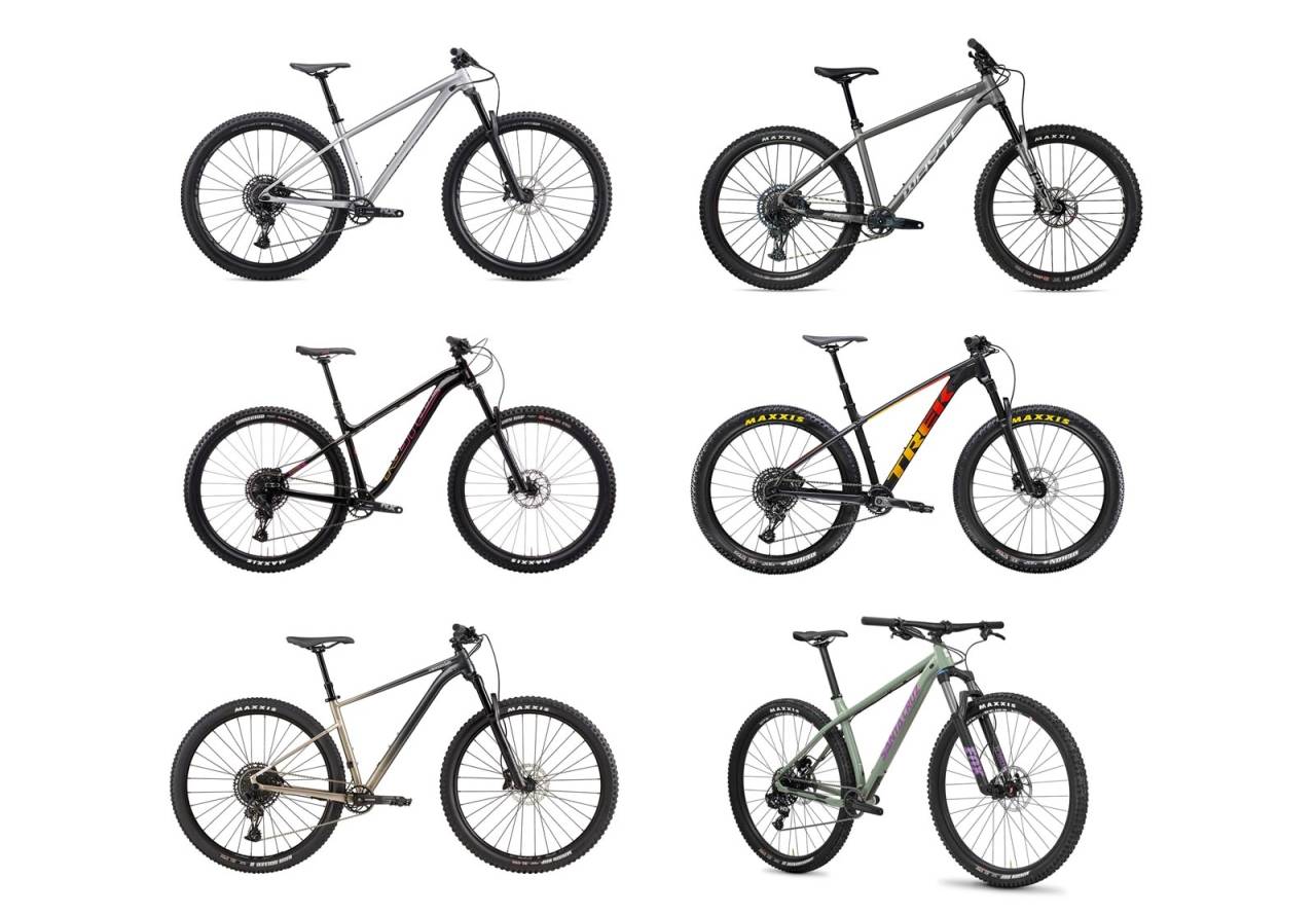 Stisykler, hardtail, Cannondale, Kona, Whyte, Trek, Santa Cruz, Specialized,