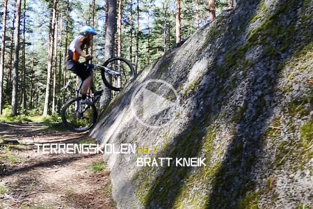 ØVELSE GJØR MESTER: Kanskje en dag klarer du å «hucke» like store og bratte kneiker som Aslak Mørstad. Bilde: Christian Nerdrum