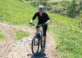 Kvinne på sykkel - javisst!