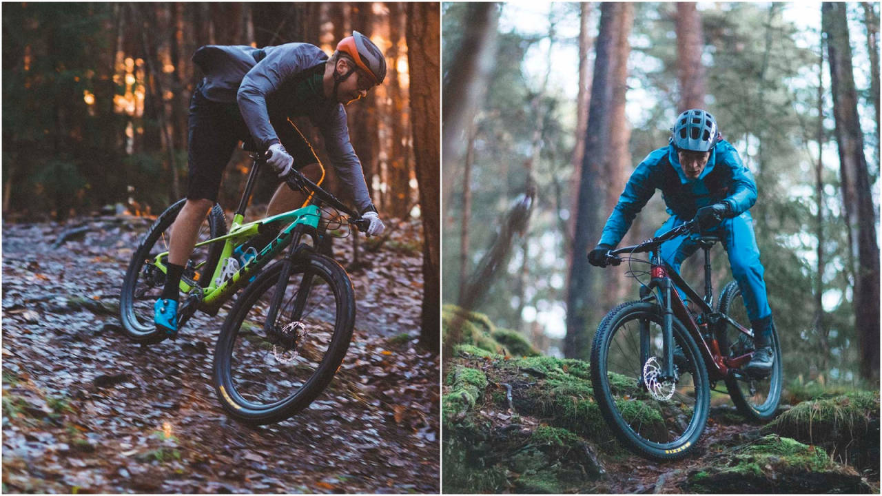 DUELL: Bør du velge sti- eller rittsykkel i tekniske stiritt? 