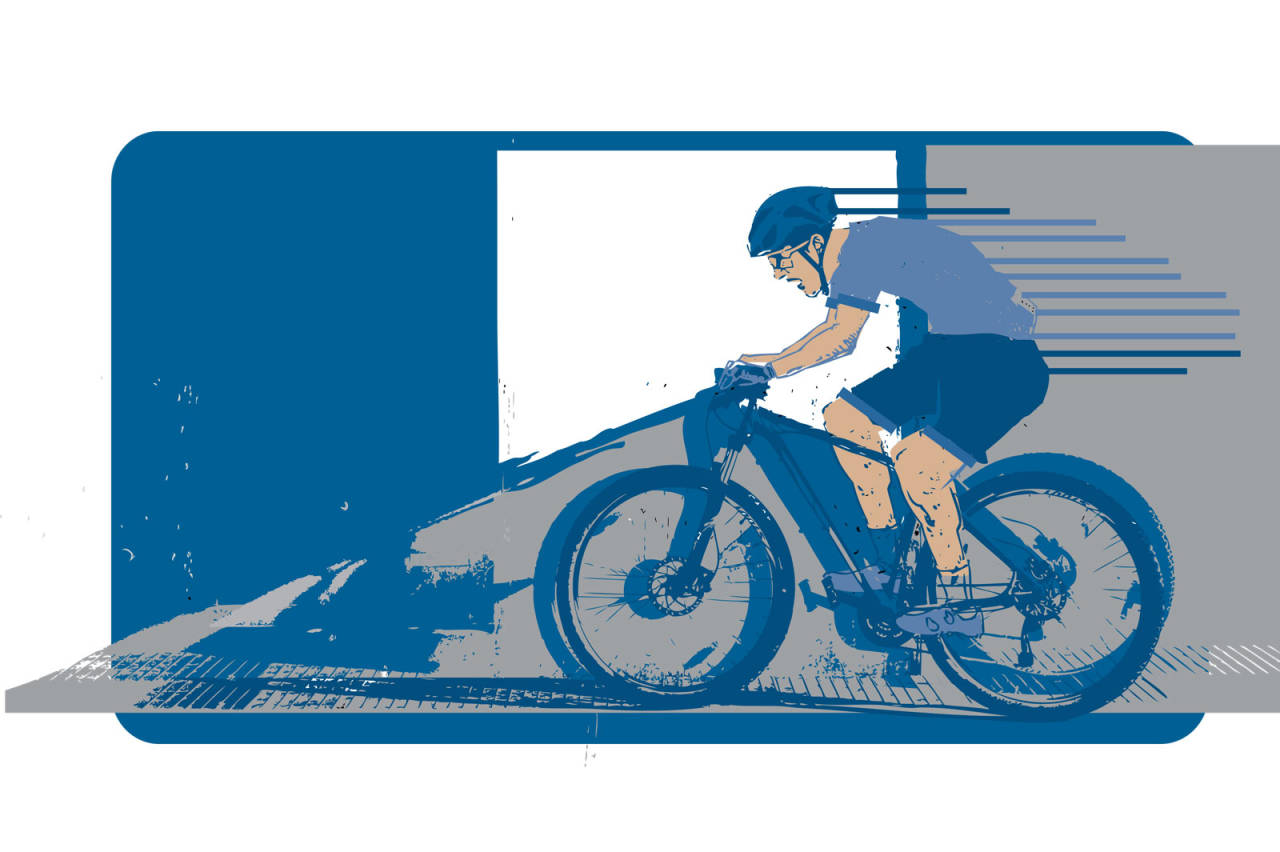 HOLD UT: Harde langturer krever vilje og et visst formgrunnlag. Det kan også være veldig moro. Husk at en lang hardøkt gir lang restitusjonstid. Illustrasjon: Joar Christoffersen