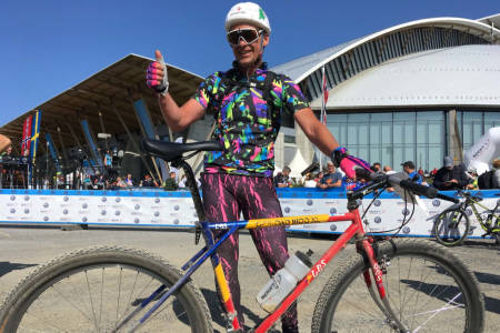 KONGEN AV BIRKEN: Rune Høydahl har flere seiere i Birken enn noen andre. I 1995 vant han også fem verdenscupritt. Her fra fjorårets Retro-birken. 